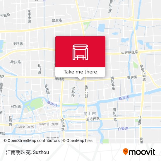 江南明珠苑 map