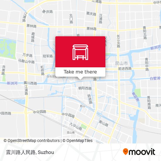 震川路人民路 map
