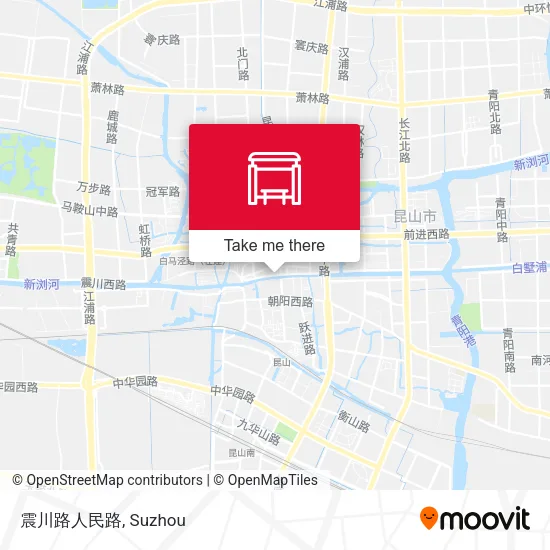 震川路人民路 map