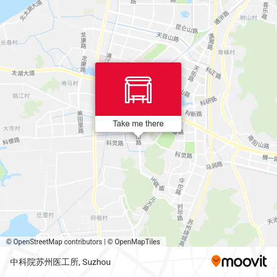 中科院苏州医工所 map