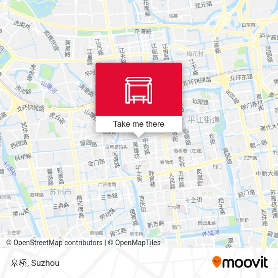 皋桥 map
