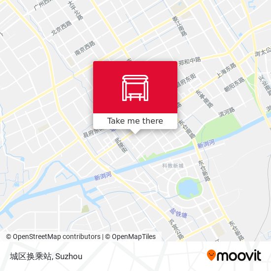 城区换乘站 map