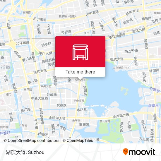 湖滨大道 map