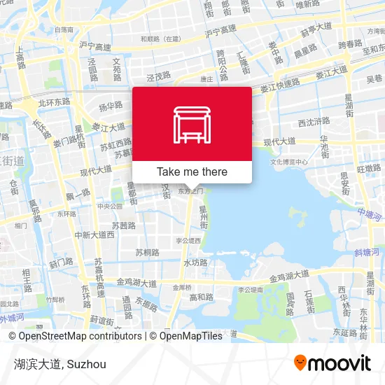 湖滨大道 map