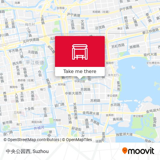 中央公园西 map