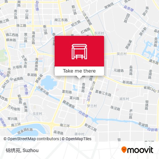 锦绣苑 map