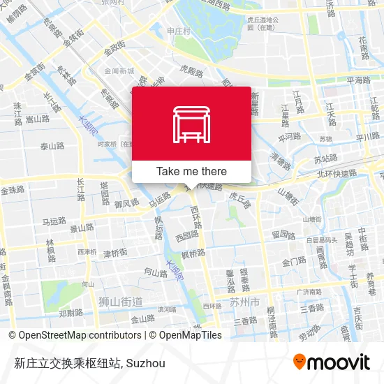 新庄立交换乘枢纽站 map