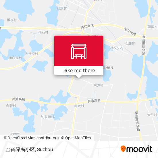 金鹤绿岛小区 map