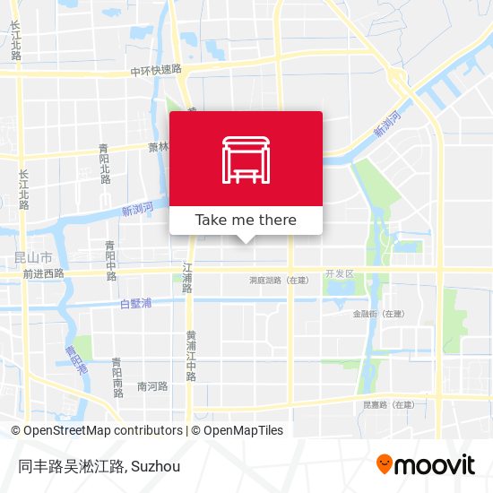 同丰路吴淞江路 map