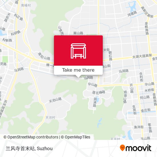 兰风寺首末站 map