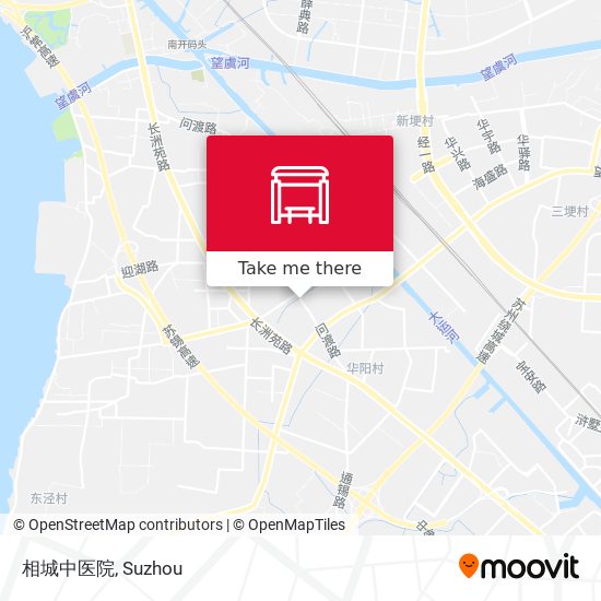 相城中医院 map
