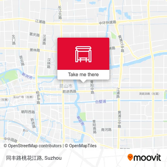同丰路桃花江路 map