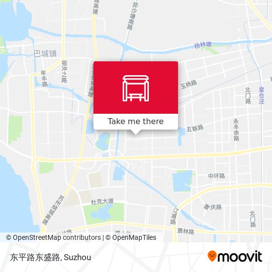 东平路东盛路 map