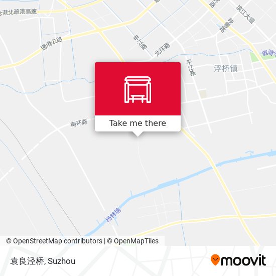 袁良泾桥 map
