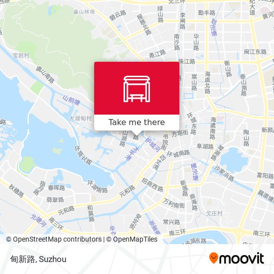 甸新路 map