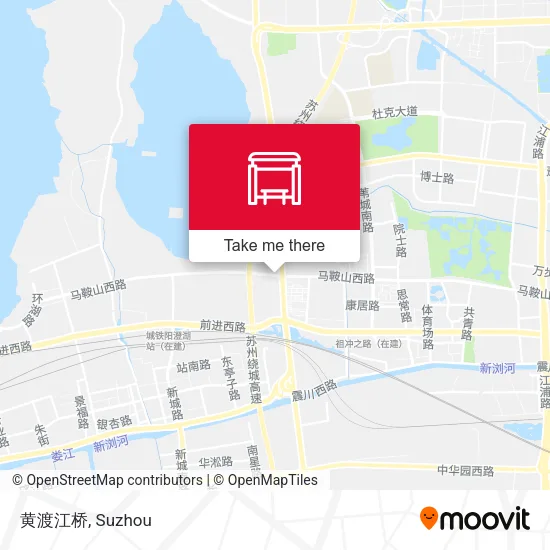 黄渡江桥 map