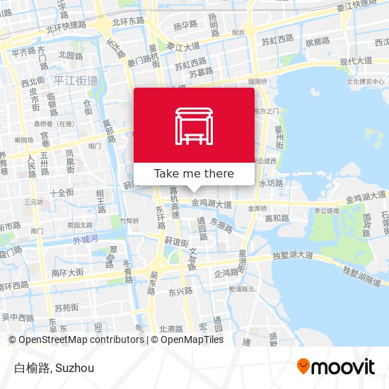 白榆路 map