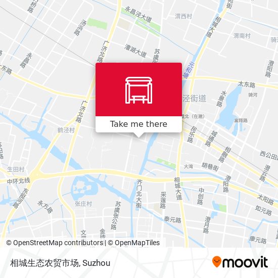 相城生态农贸市场 map
