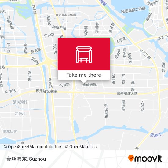 金丝港东 map