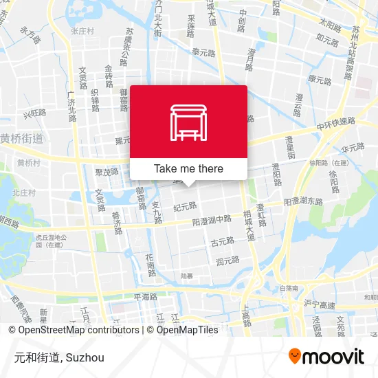 元和街道 map