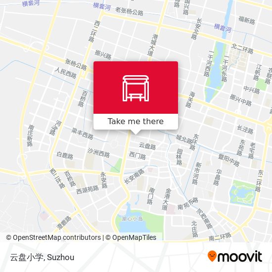 云盘小学 map