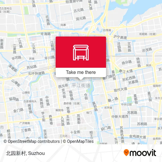 北园新村 map