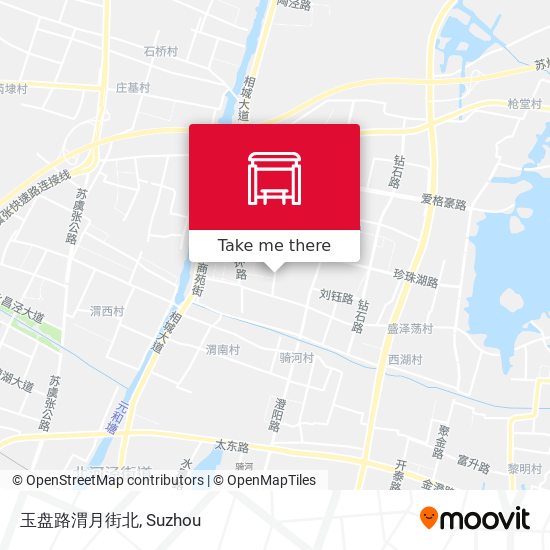 玉盘路渭月街北 map