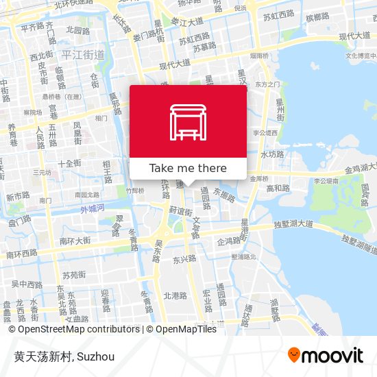 黄天荡新村 map