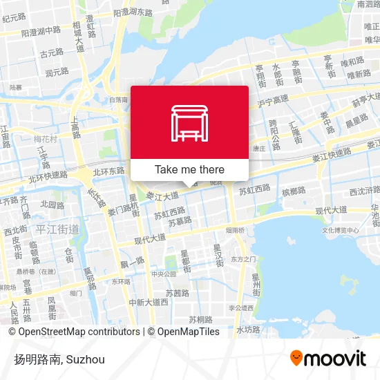 扬明路南 map