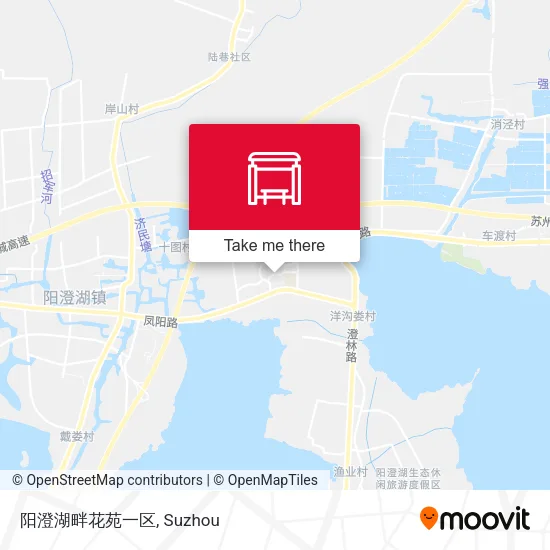 阳澄湖畔花苑一区 map