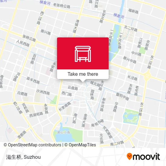 滋生桥 map