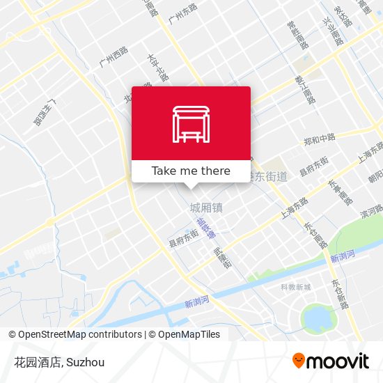 花园酒店 map