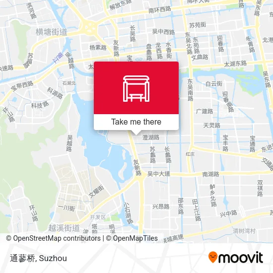 通蓼桥 map
