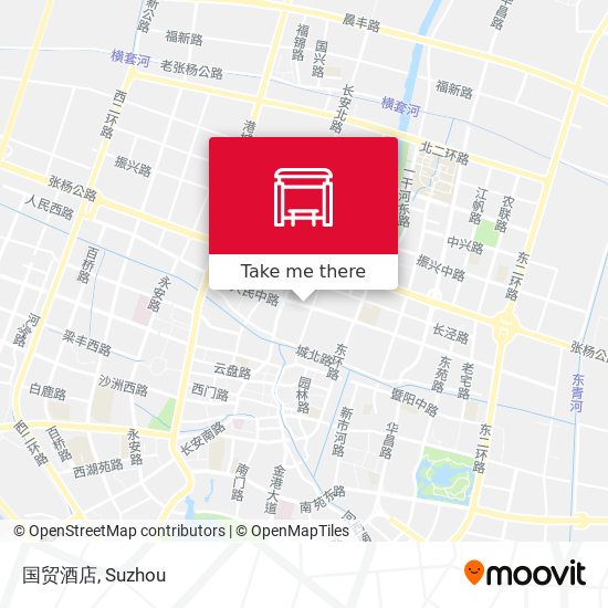国贸酒店 map