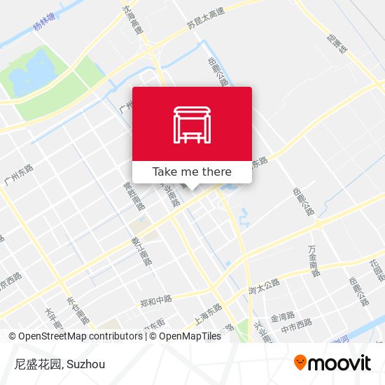尼盛花园 map