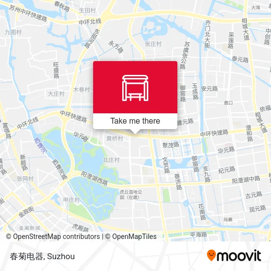 春菊电器 map