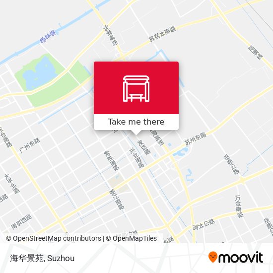 海华景苑 map