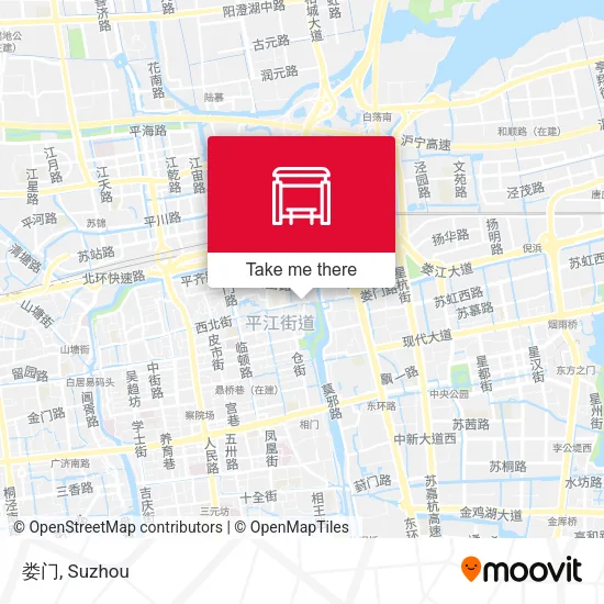 娄门 map