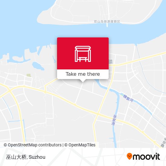巫山大桥 map