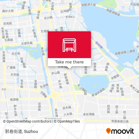 郭巷街道 map