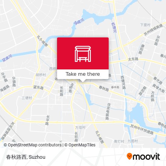 春秋路西 map
