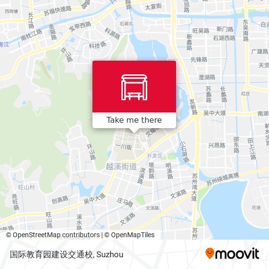 国际教育园建设交通校 map