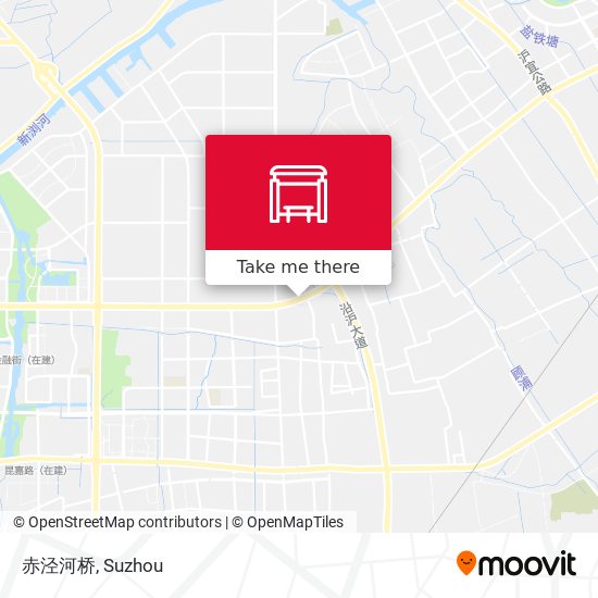 赤泾河桥 map