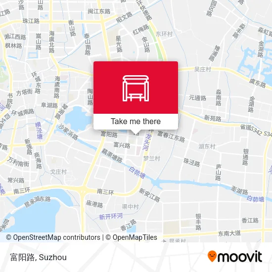 富阳路 map