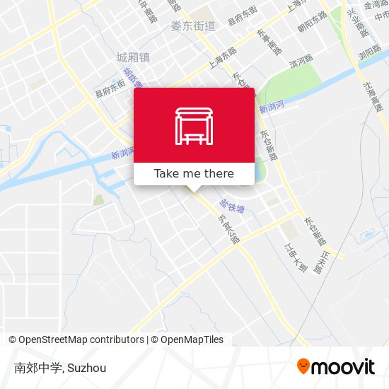 南郊中学 map