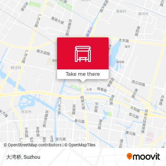 大湾桥 map