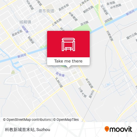 科教新城首末站 map