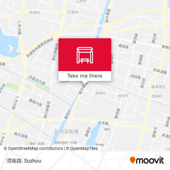 渭南路 map