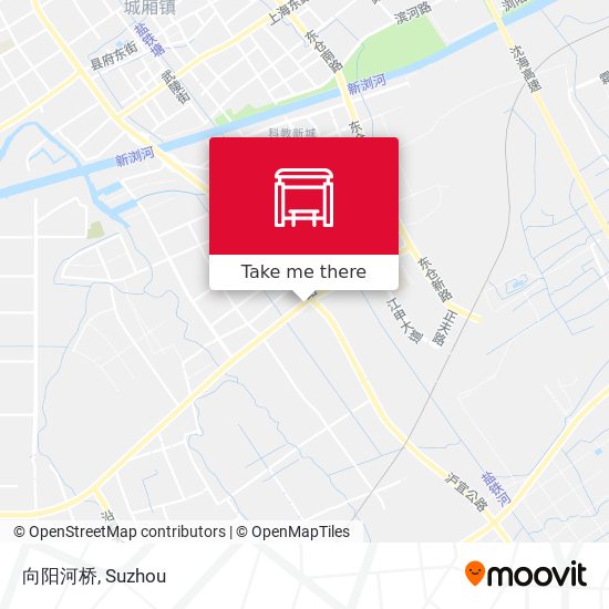 向阳河桥 map