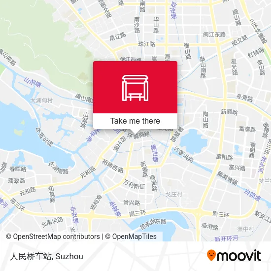人民桥车站 map